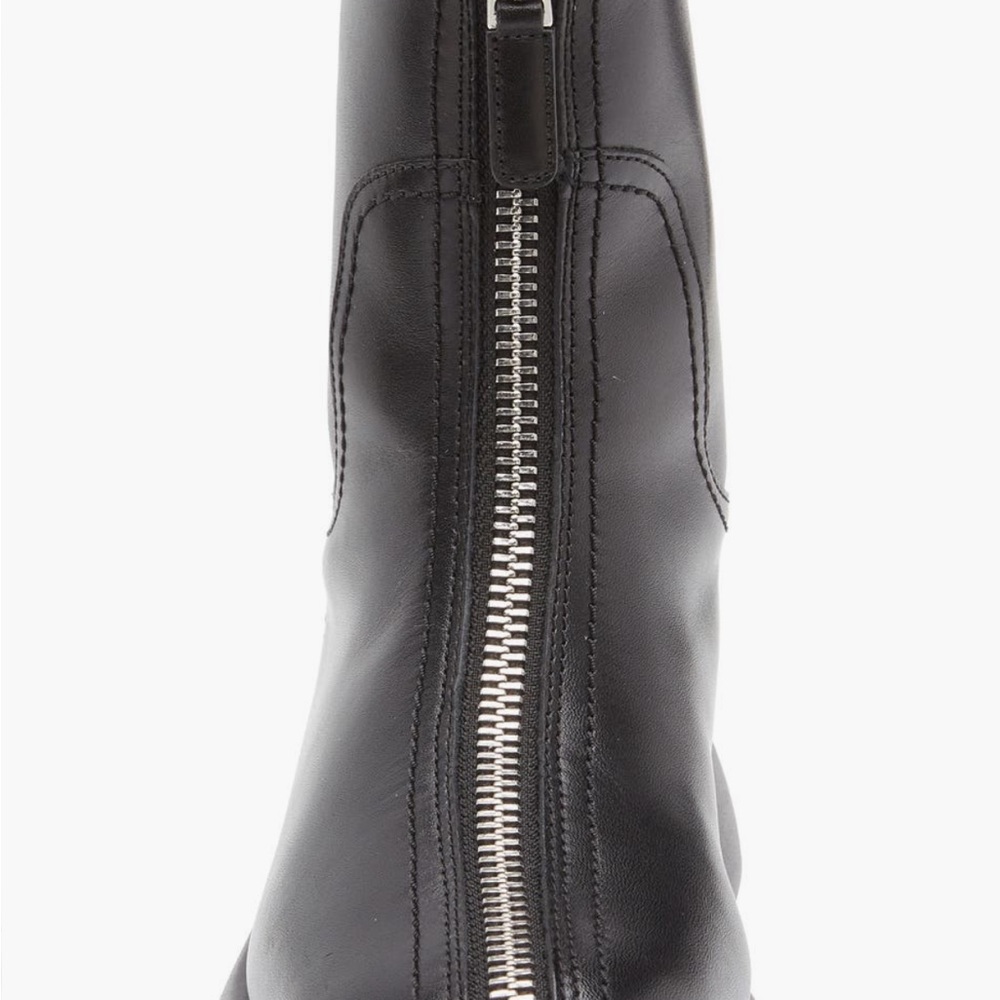 3.1 Phillip Lim Black Leather Winter Boots - Picture 4 of 8